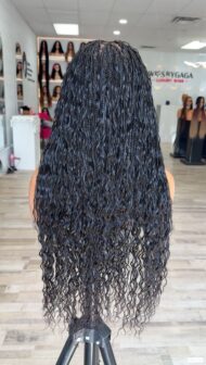 100% boho braids full lacewig - Image 8
