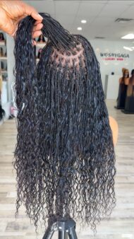 100% boho braids full lacewig - Image 9
