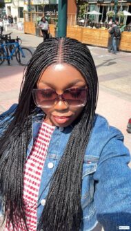 28” knotless braids closure unit - Image 4
