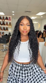 100% boho braids full lacewig - Image 3
